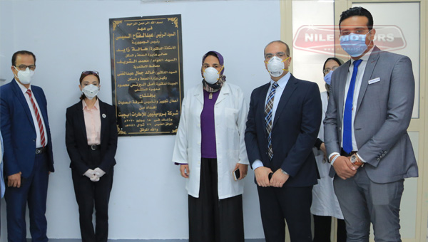 افتتاح غرفة العمليات بمستشفى حميات الإسكندرية بحضور نائب المحافظ ووكيل وزارة الصحة بالإسكندرية