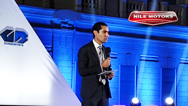 سعد حبيب رئيس قطاعات مبيعات السيارات الملاكي جي بي غبور أوتو خلال حفل تقديم شانجان